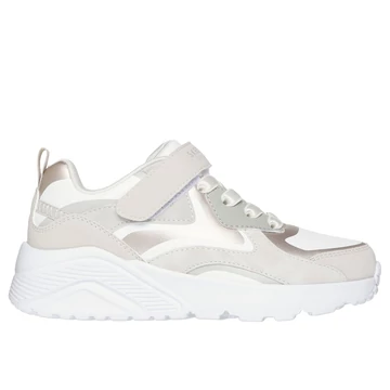 Skechers Sneaker- Uno Lite - Metallic Burst - gyerekcipo - lany - natur