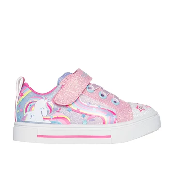 Skechers-Twinkle Sparks - Whimsical Shimmer-vilagito-gyerekcipo-lany-unikornis