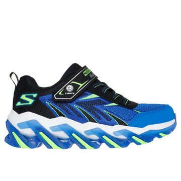 Skechers Mega-Surge 2.0 világító gyerekcipő fiúknak kék színben 30