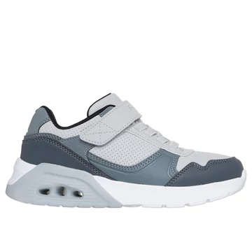 Skechers UNO Lite 2.0 - Pillar Duo - gyerekcipo - fiu - szurke