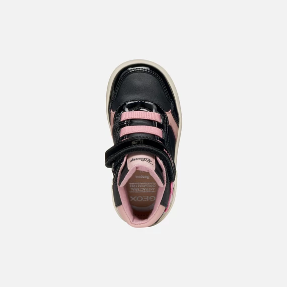 Geox - Gisli Baby - magasszaru - atmeneti - gyerekcipo - lany - rozsaszin - fekete - Disney - Minnie