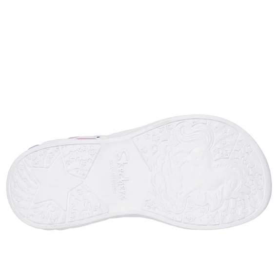 Skechers Unicorn Dreams - vilagito - gyerekszandal - lany - rozsaszin - Dreamy Unicorns