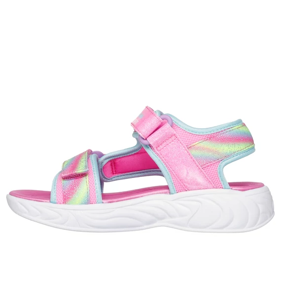 Skechers Unicorn Dreams - vilagito - gyerekszandal - lany - rozsaszin - Dreamy Unicorns