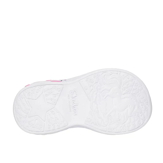 Skechers Unicorn Dreams - vilagito - gyerekszandal - lany - levendula - Dreamy Unicorns