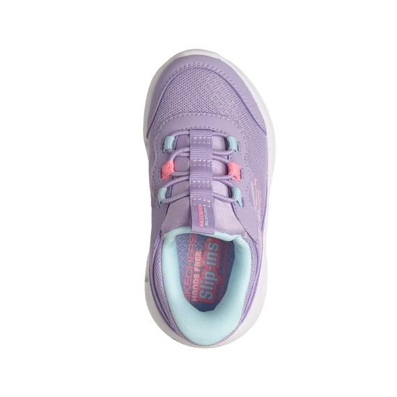 Skechers - Slip-ins - Bounder Pro - Step One - gyerekcipo - sportcipo - kislany - levendula