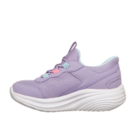 Skechers - Slip-ins - Bounder Pro - Step One - gyerekcipo - sportcipo - kislany - levendula