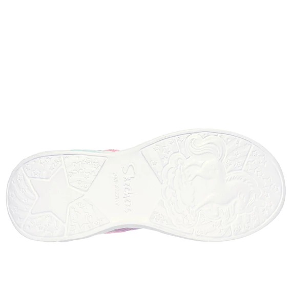 Skechers-Unicorn Dreams-vilagito-gyerekcipo-lany-rozsaszin-unikornis