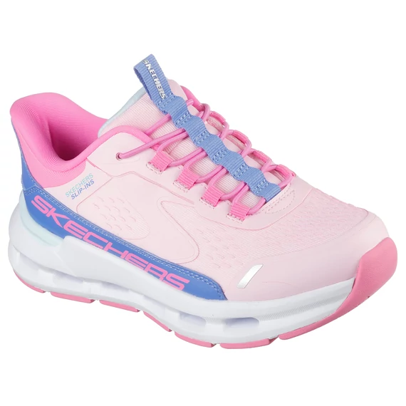 Skechers Slip-ins: Glide-Step - Vista Lane - gyerekcipo - lany - rozsaszin - kek