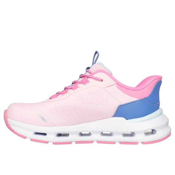 Skechers Slip-ins: Glide-Step - Vista Lane - gyerekcipo - lany - rozsaszin - kek