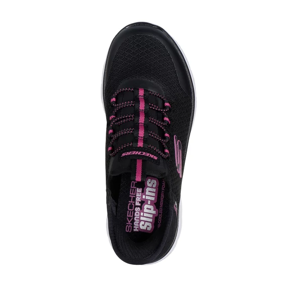 Skechers-Slip-Ins-Summits-gyerekcipo-lany-fekete-pink