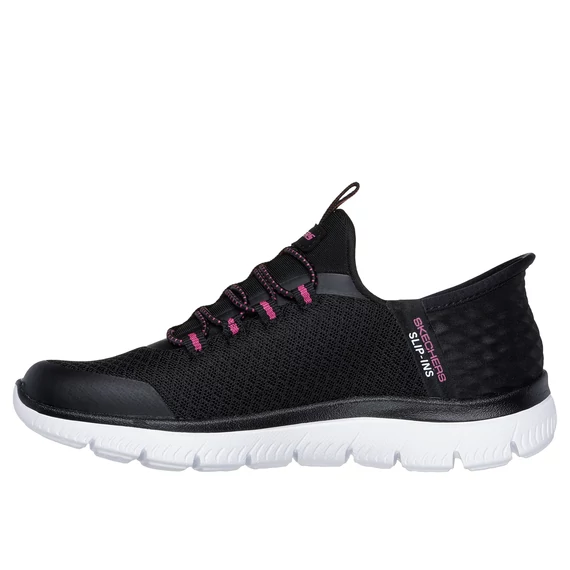 Skechers-Slip-Ins-Summits-gyerekcipo-lany-fekete-pink