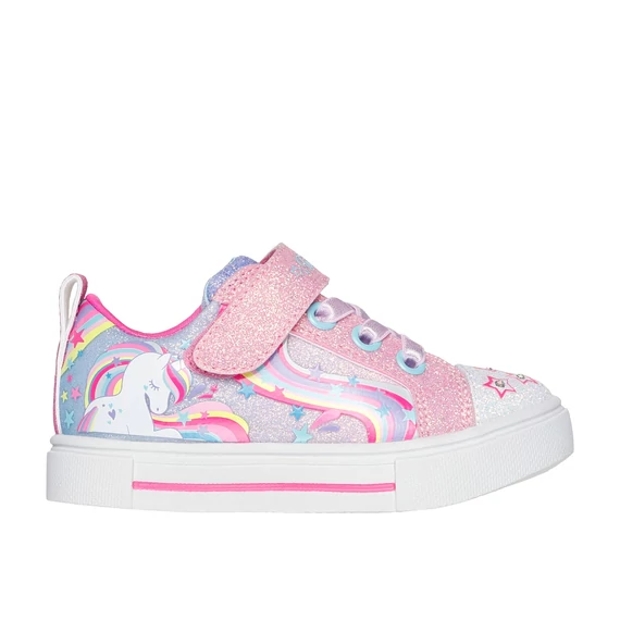 Skechers-Twinkle Sparks - Whimsical Shimmer-vilagito-gyerekcipo-lany-unikornis