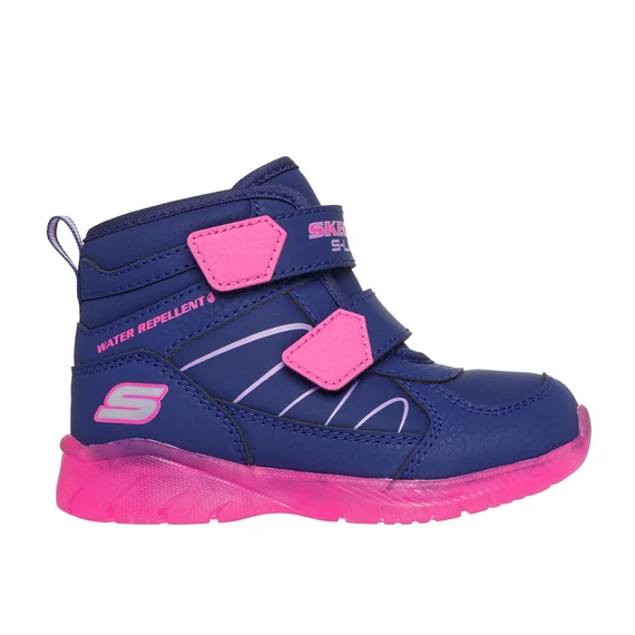 Skechers Illumi-Brights - vilagito - gyerekcipo - lany - kek - pink