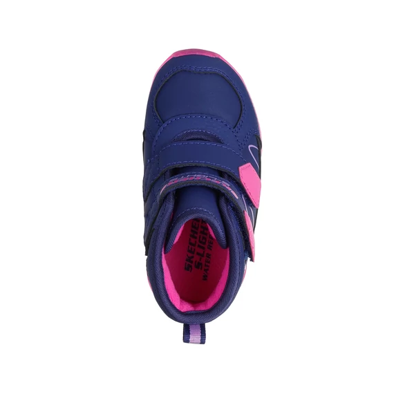 Skechers Illumi-Brights - vilagito - gyerekcipo - lany - kek - pink