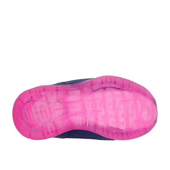 Skechers Illumi-Brights - vilagito - gyerekcipo - lany - kek - pink