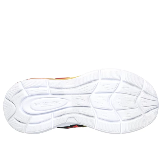 Skechers - S-Lights: Thermo Flash 2.0 - vilagito - gyerekcipo - fiu - fekete - piros