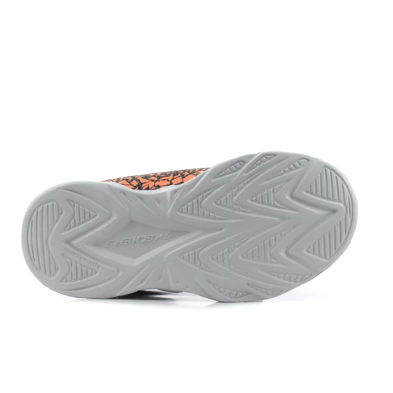 Skechers Sneaker- Vortex 2.0 - Zorento - vilagito - gyerekcipo - fiu - fekete - kek, narancssarga