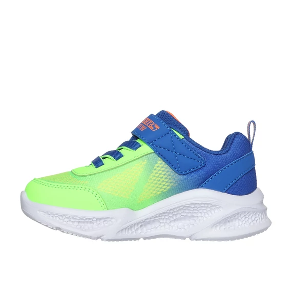 Skechers-Meteor-Lights - Krendox-vilagito-gyerekcipo-fiu-kek-zold