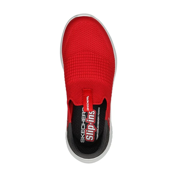 Skechers-Ultra Flex-Smooth Step-gyerekcipo-piros