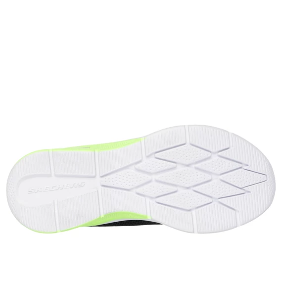 Skechers-SLIP-INS-MICROSPEC MAX-BRISK-STRIPE-gyerekcipo-fiu-fekete-lime