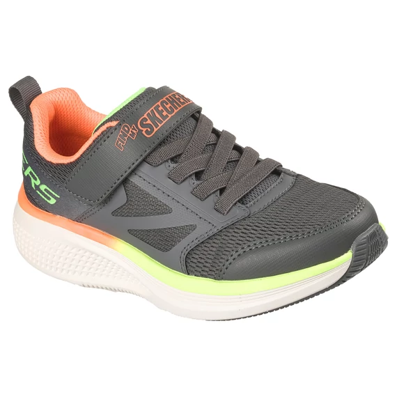 Skechers GO RUN Elevate 2.0 - Find My - gyerekcipo - fiu - szurke - narancs - lime