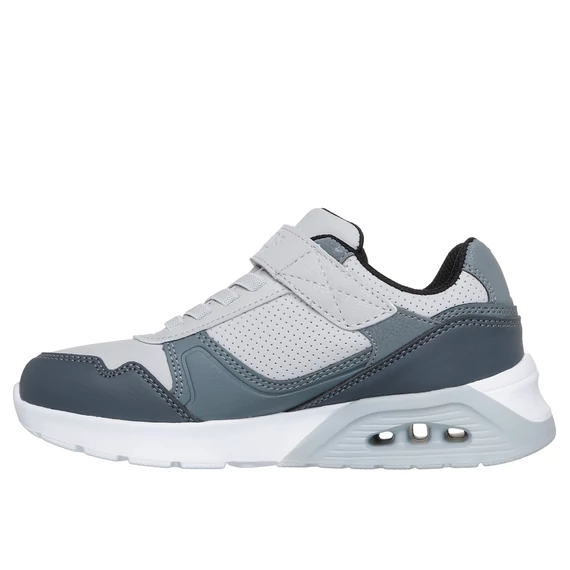 Skechers UNO Lite 2.0 - Pillar Duo - gyerekcipo - fiu - szurke