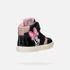Geox - Gisli Baby - magasszaru - atmeneti - gyerekcipo - lany - rozsaszin - fekete - Disney - Minnie