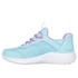Skechers-Bounder - Simple Cute-Slip-Ins-gyerekcipo-lany-turkiz-adaptív-Air Cooled Memory Foam