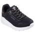 Skechers Uno Lite - Metallic Mode - gyerekcipo - lany - fekete 