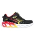 Skechers - S-Lights: Thermo Flash 2.0 - vilagito - gyerekcipo - fiu - fekete - piros