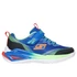 Skechers S Lights: Tri-Namics- atmeneti- vilagito- gyerekcipo- fiu- kek - zold