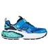 Skechers Mega-Craft 4K - gyerekcipo - fiu - kek - lime - pixeles