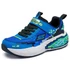 Skechers Mega-Craft 4K - gyerekcipo - fiu - kek - lime - pixeles
